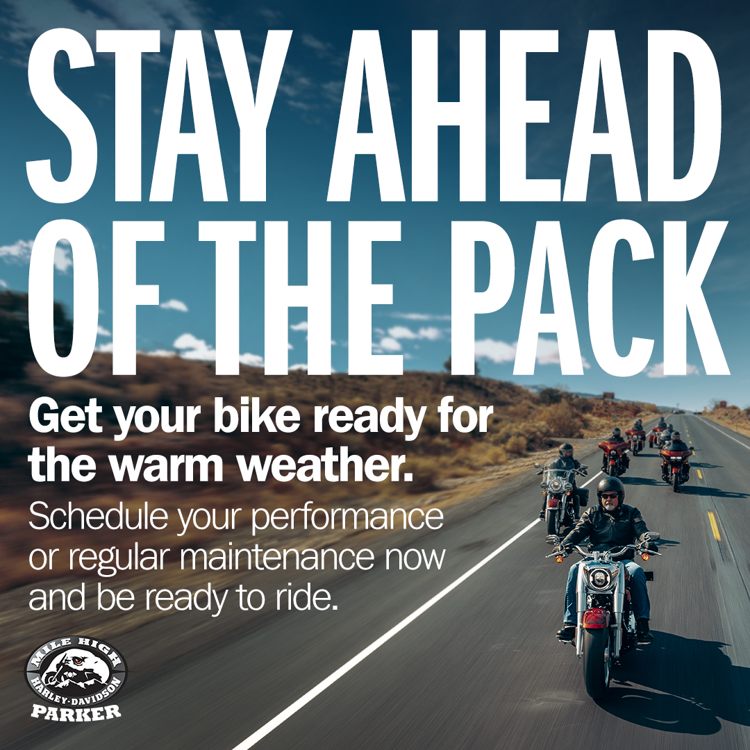 Authorized HarleyDavidson® Service at Mile High HarleyDavidson® Parker